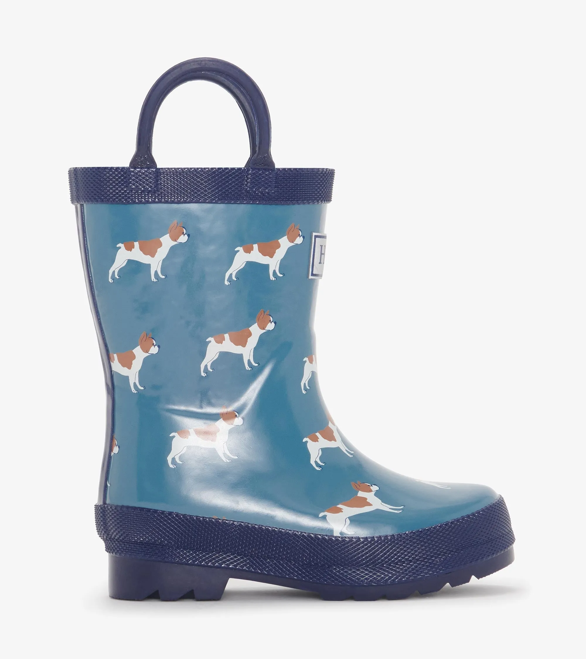 Toddler Boys French Bulldogs Rain Boots -Hatley