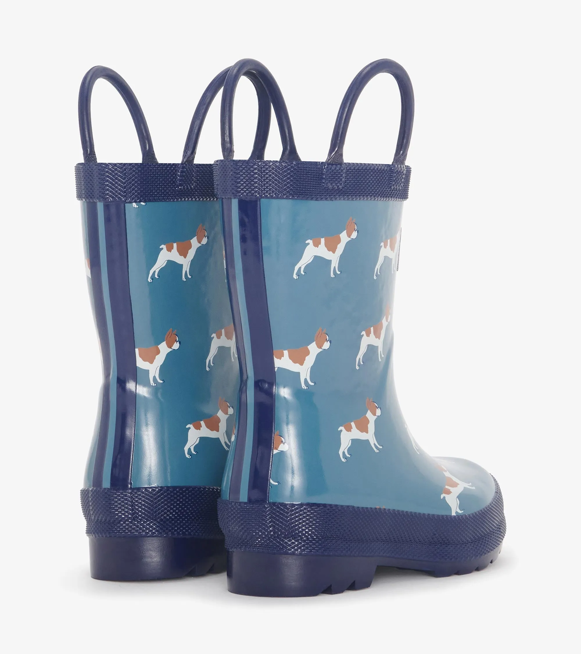 Toddler Boys French Bulldogs Rain Boots -Hatley