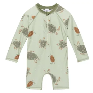 Toddler Boys UPF 50  Turtle Rash Guard Gerber Childrenswea