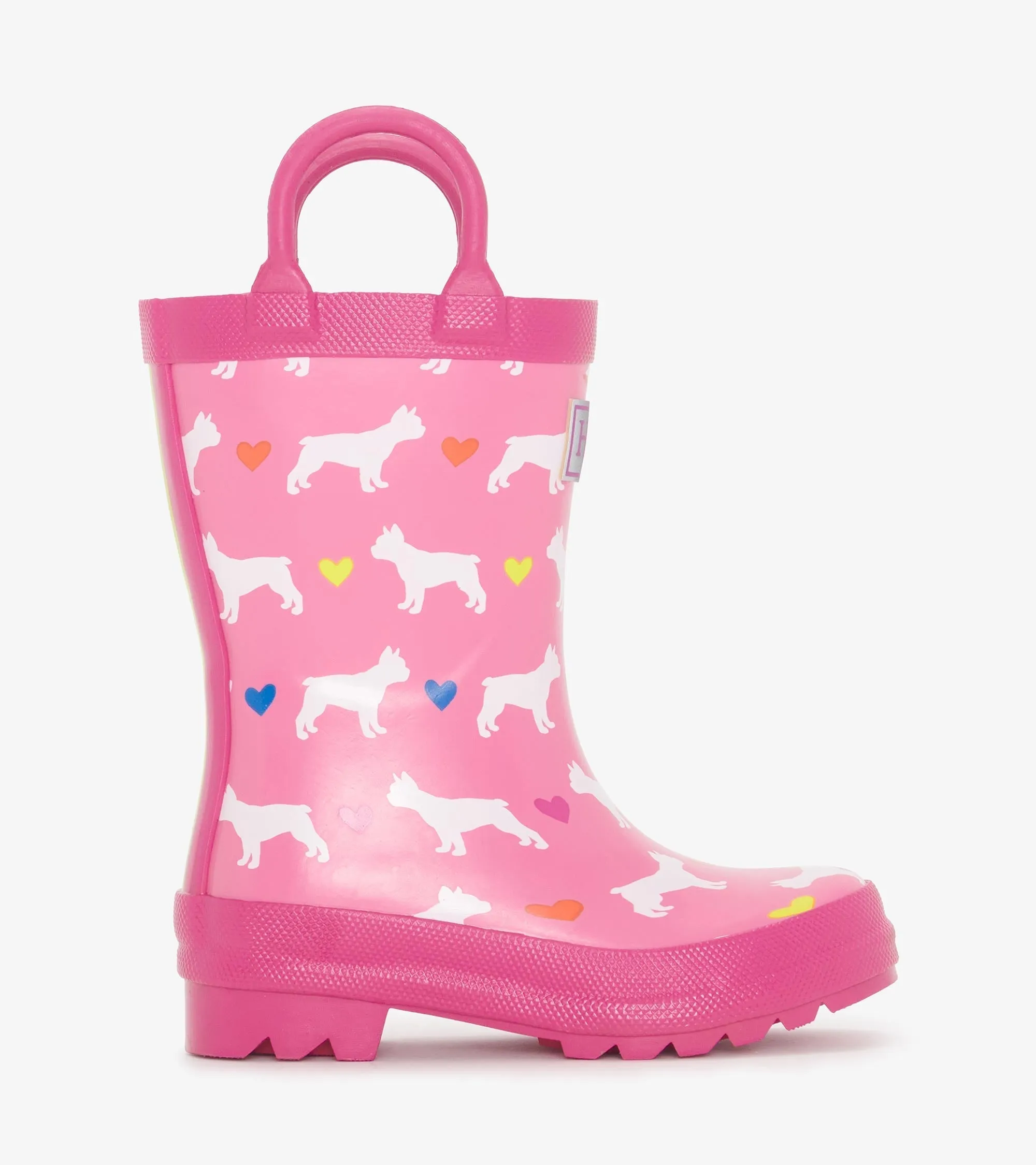 Toddler Girls French Bulldogs Rain Boots -Hatley