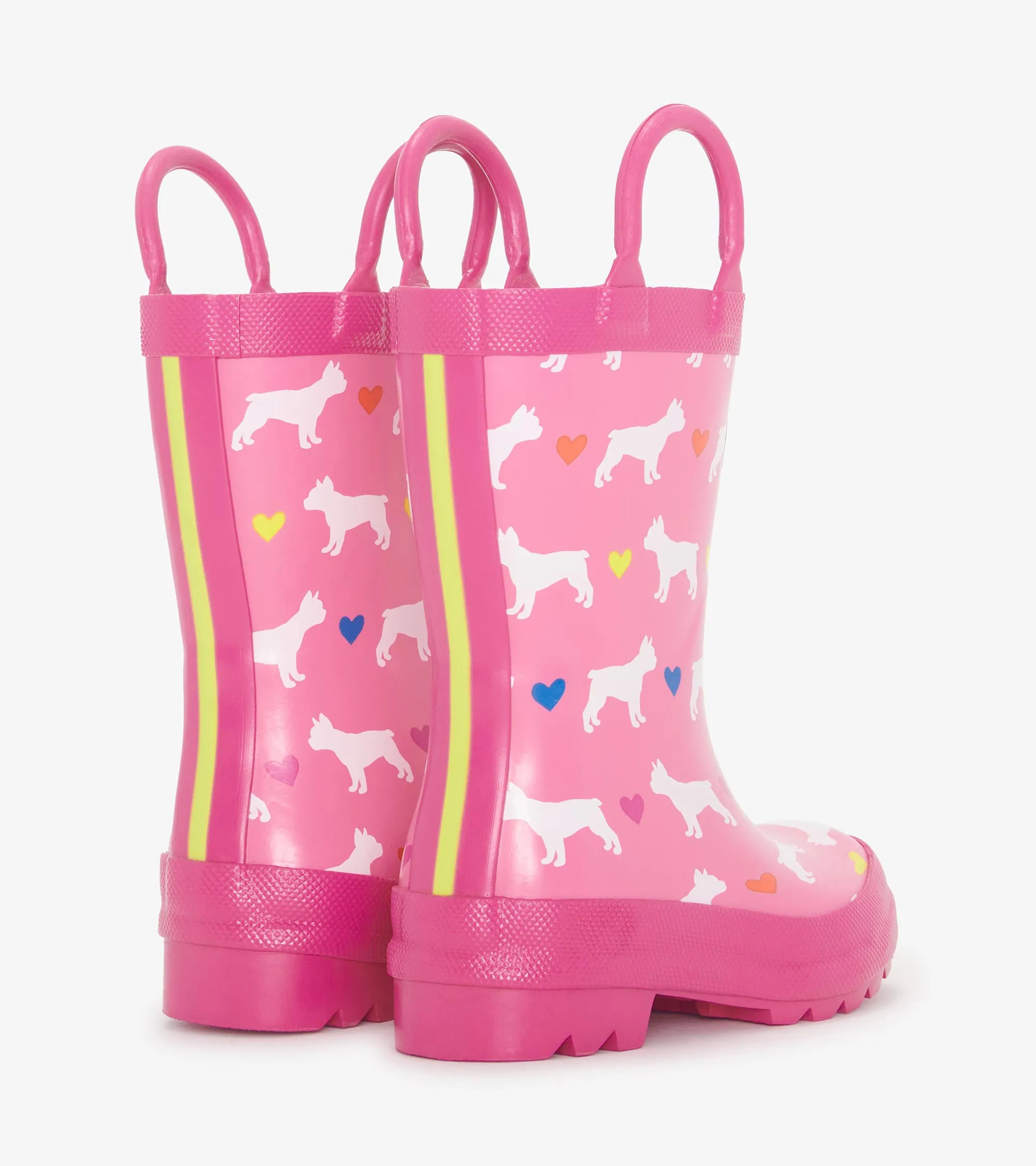 Toddler Girls French Bulldogs Rain Boots -Hatley