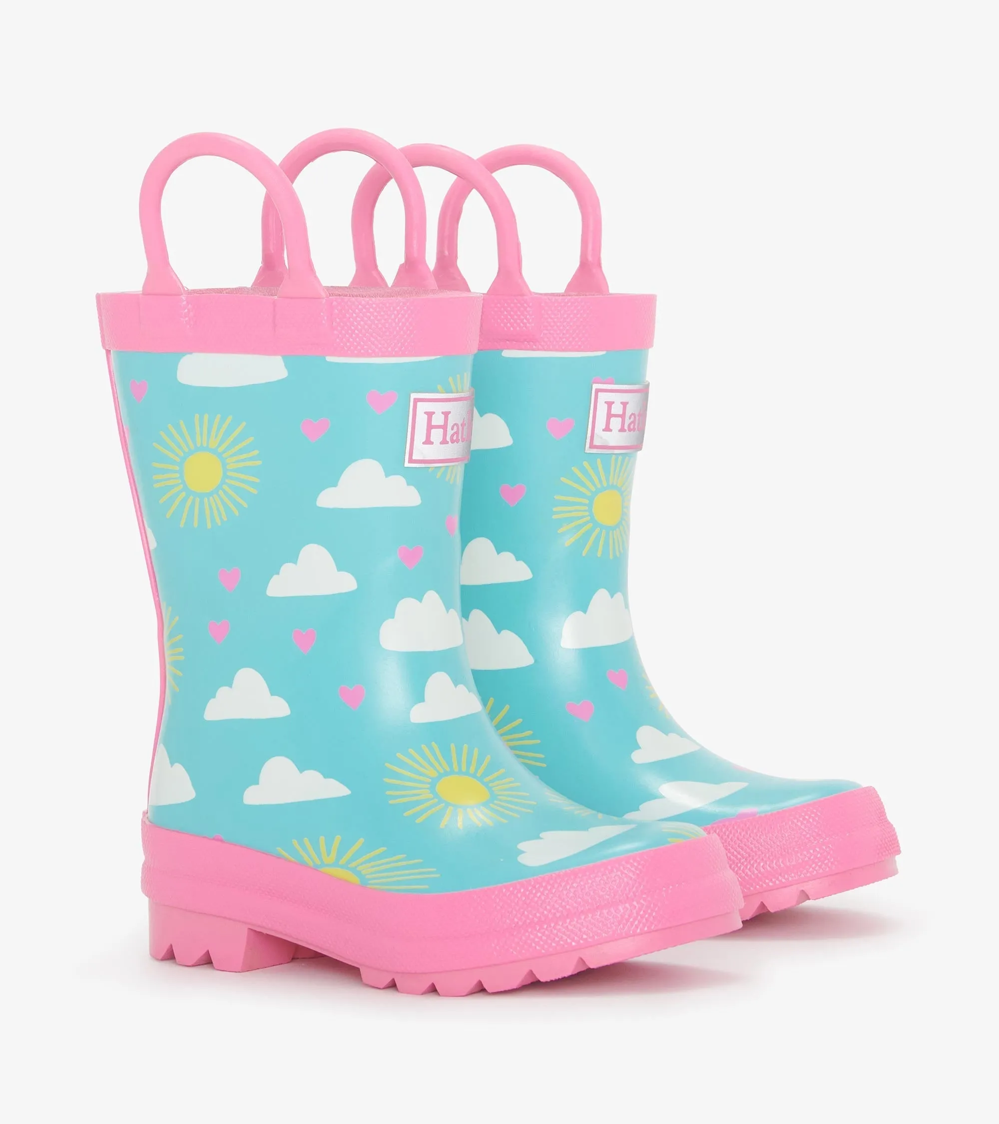 Toddler Girls Happy Skies Rain Boots -Hatley