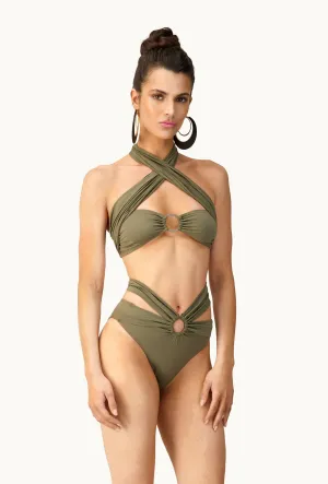 Trending Now Toghzan bikini top - Earth LESLIE AMON  Last Chance!