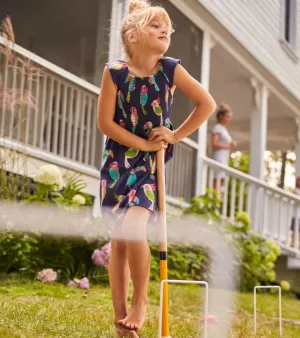 Tropical Birds Smocked Dress | Hatley