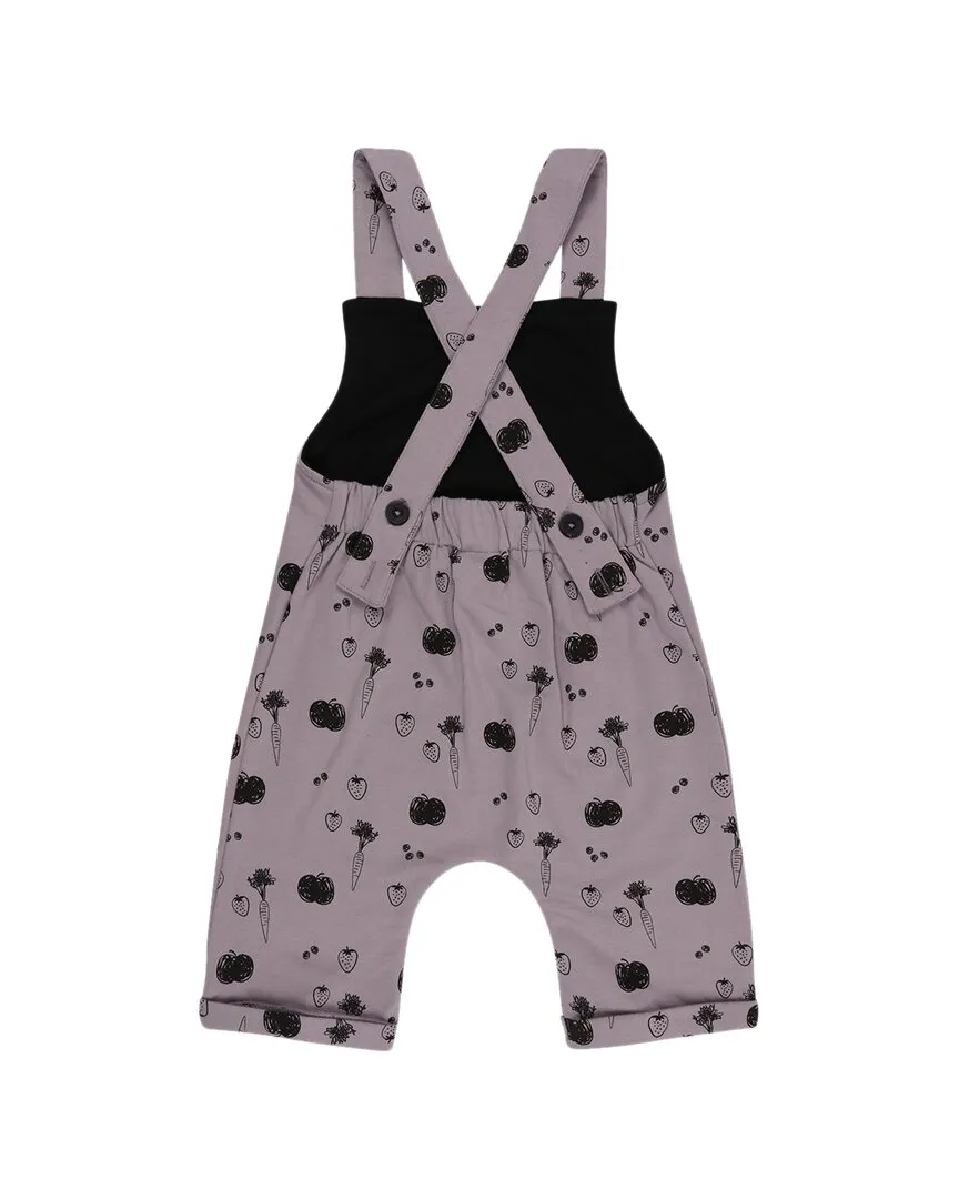 Turtledove London Fruity Print Shortie Dungaree