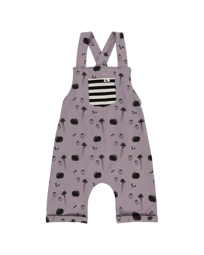 Turtledove London Fruity Print Shortie Dungaree