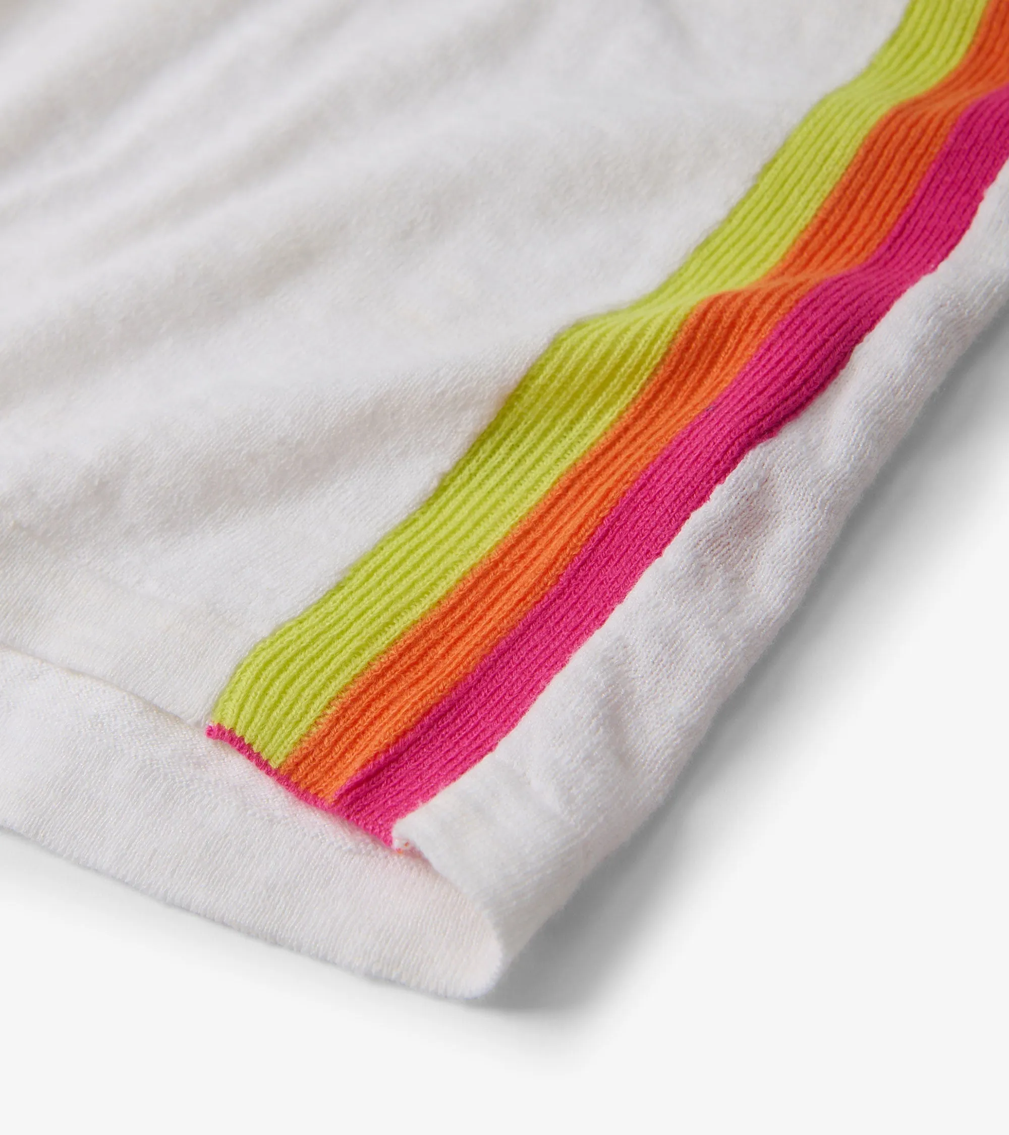 V-Neck Knit Tee - White -Hatley