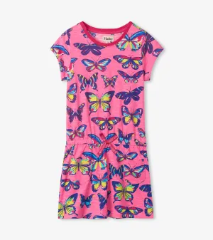 Vibrant Butterflies Drop Waist Dress | Hatley