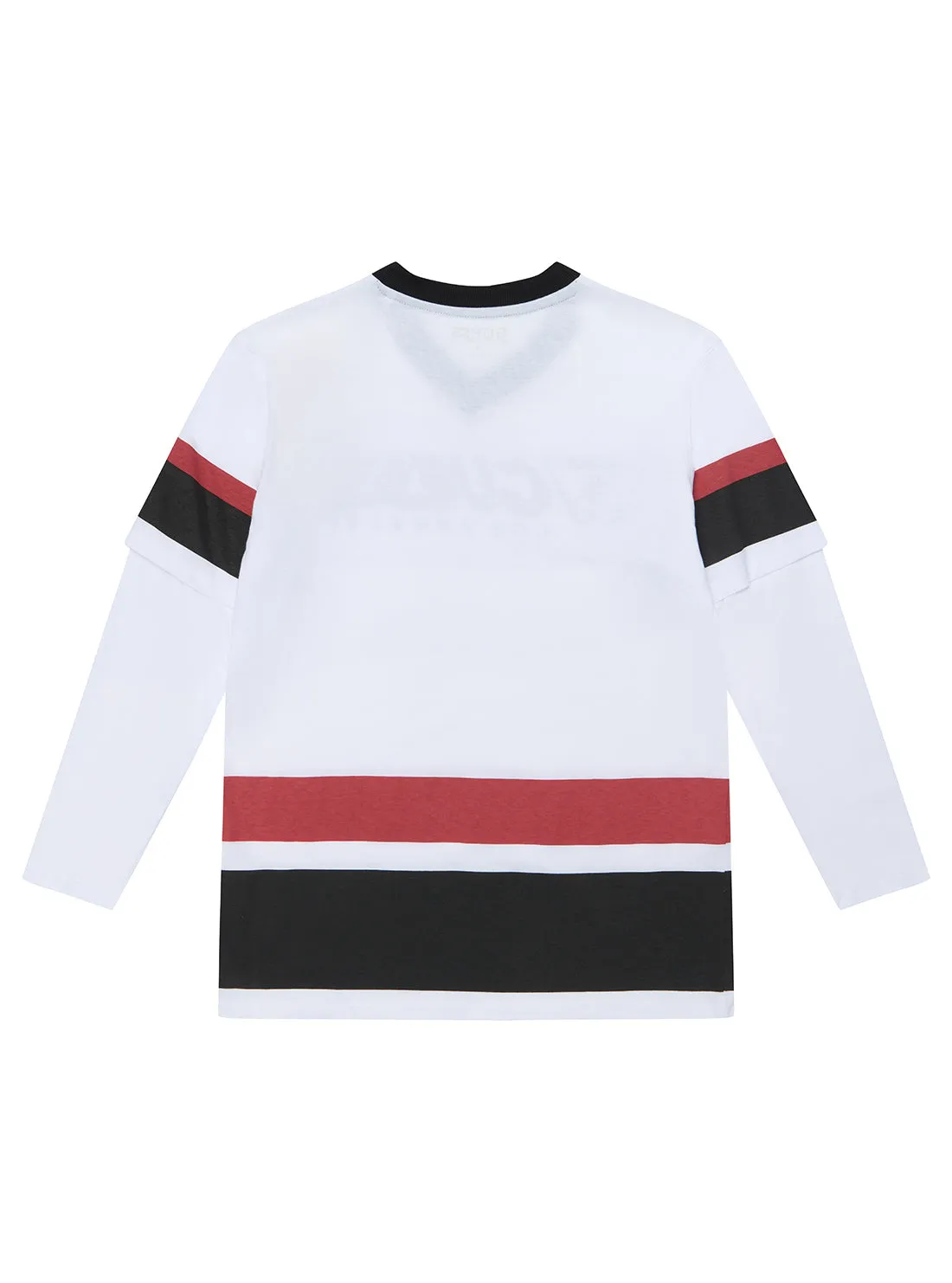 White Long Sleeve T-Shirt (7-16) Guess