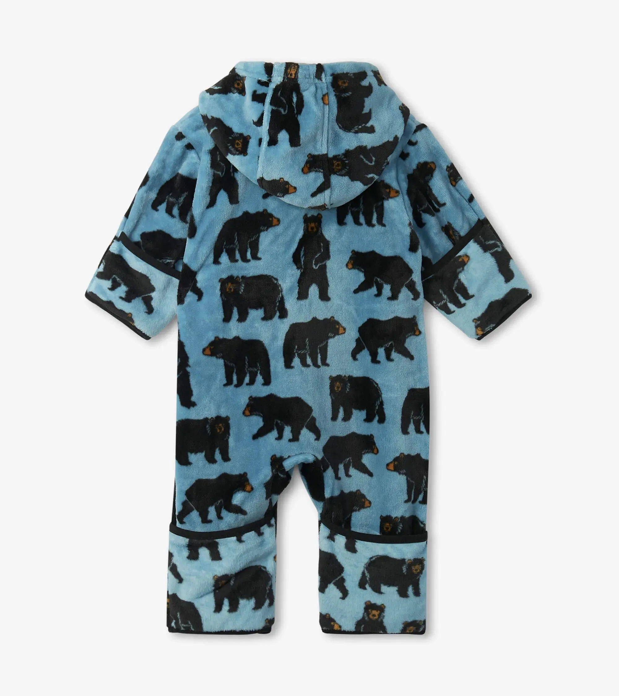 Wild Bears Fuzzy Fleece Baby Bundler | Hatley