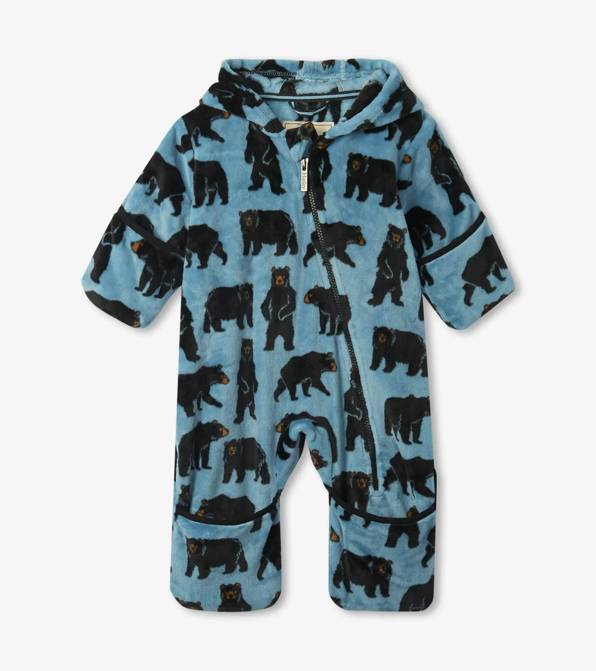 Wild Bears Fuzzy Fleece Baby Bundler | Hatley