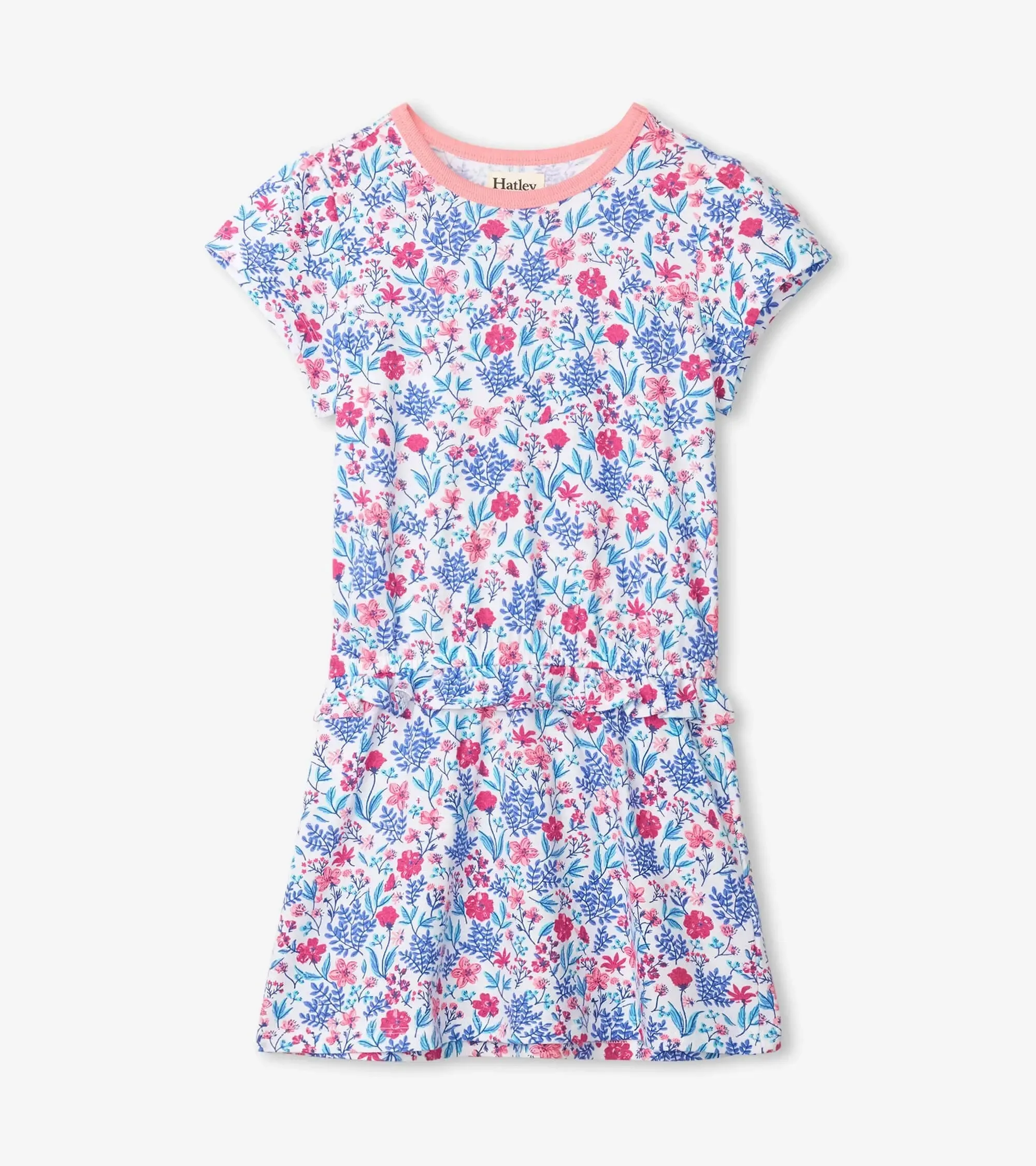 Wild Flowers Ruffle Waist Dress | Hatley