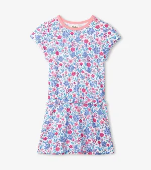 Wild Flowers Ruffle Waist Dress | Hatley