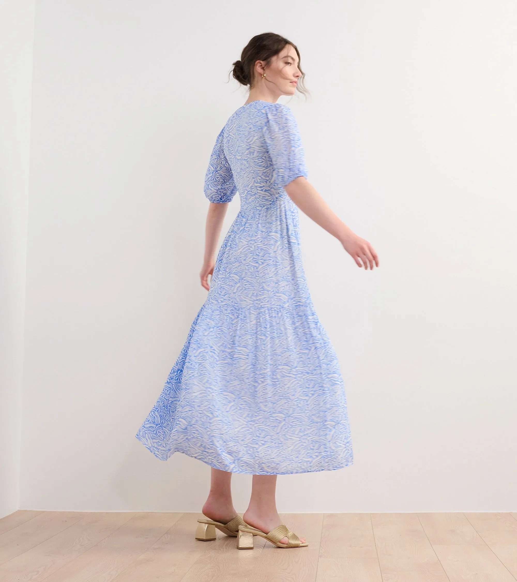Willow Dress - Groovy Flowers -Hatley