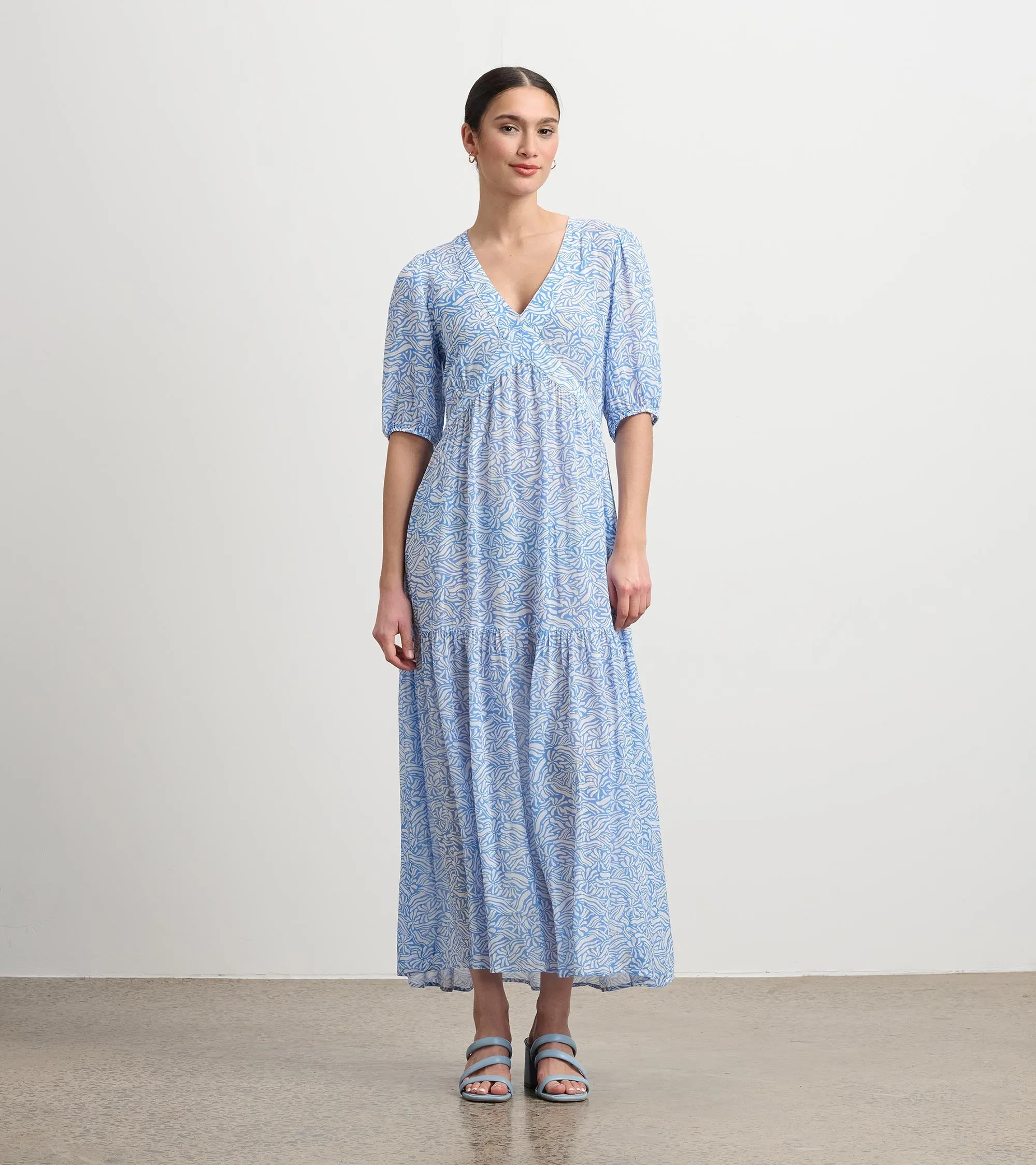 Willow Dress - Groovy Flowers -Hatley