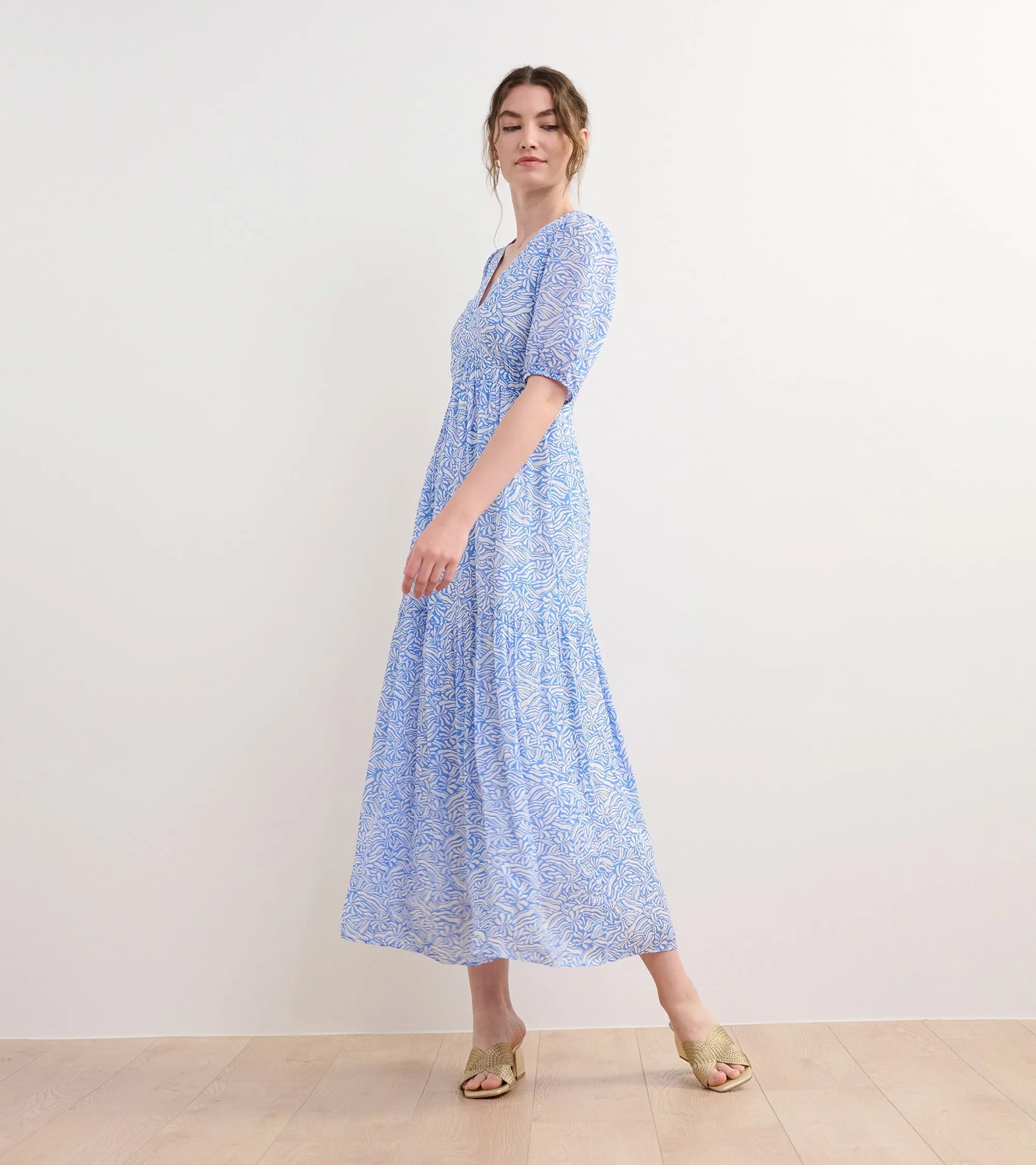 Willow Dress - Groovy Flowers -Hatley