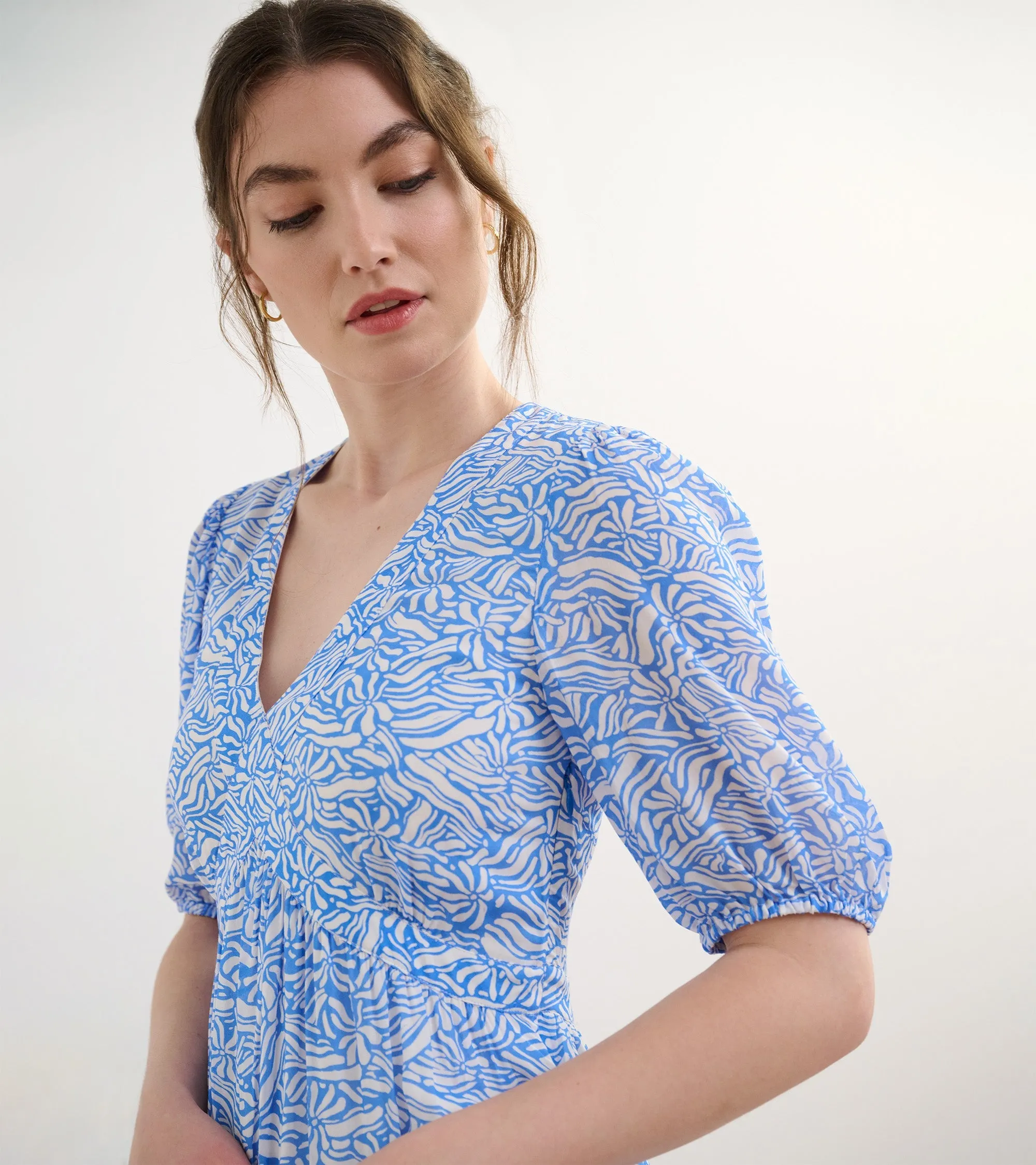 Willow Dress - Groovy Flowers -Hatley
