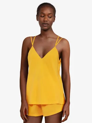 Women's Pajamas Camisole Top,Yellow