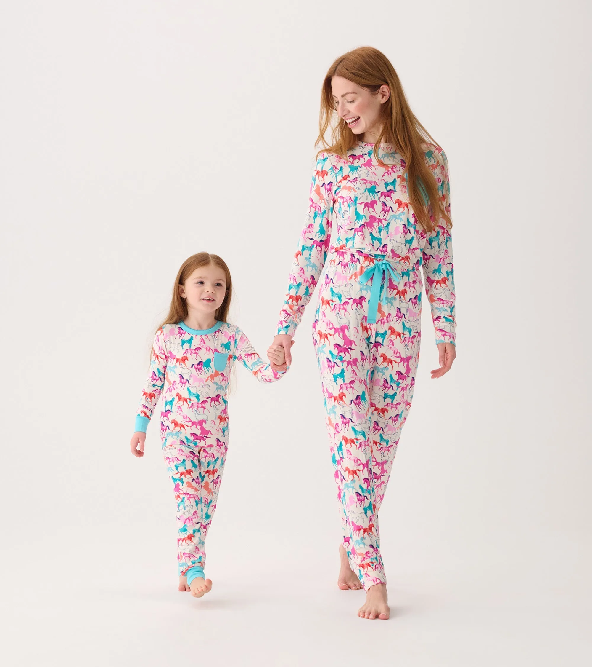Women's Photo Horses Bamboo Pajama Set -Hatley