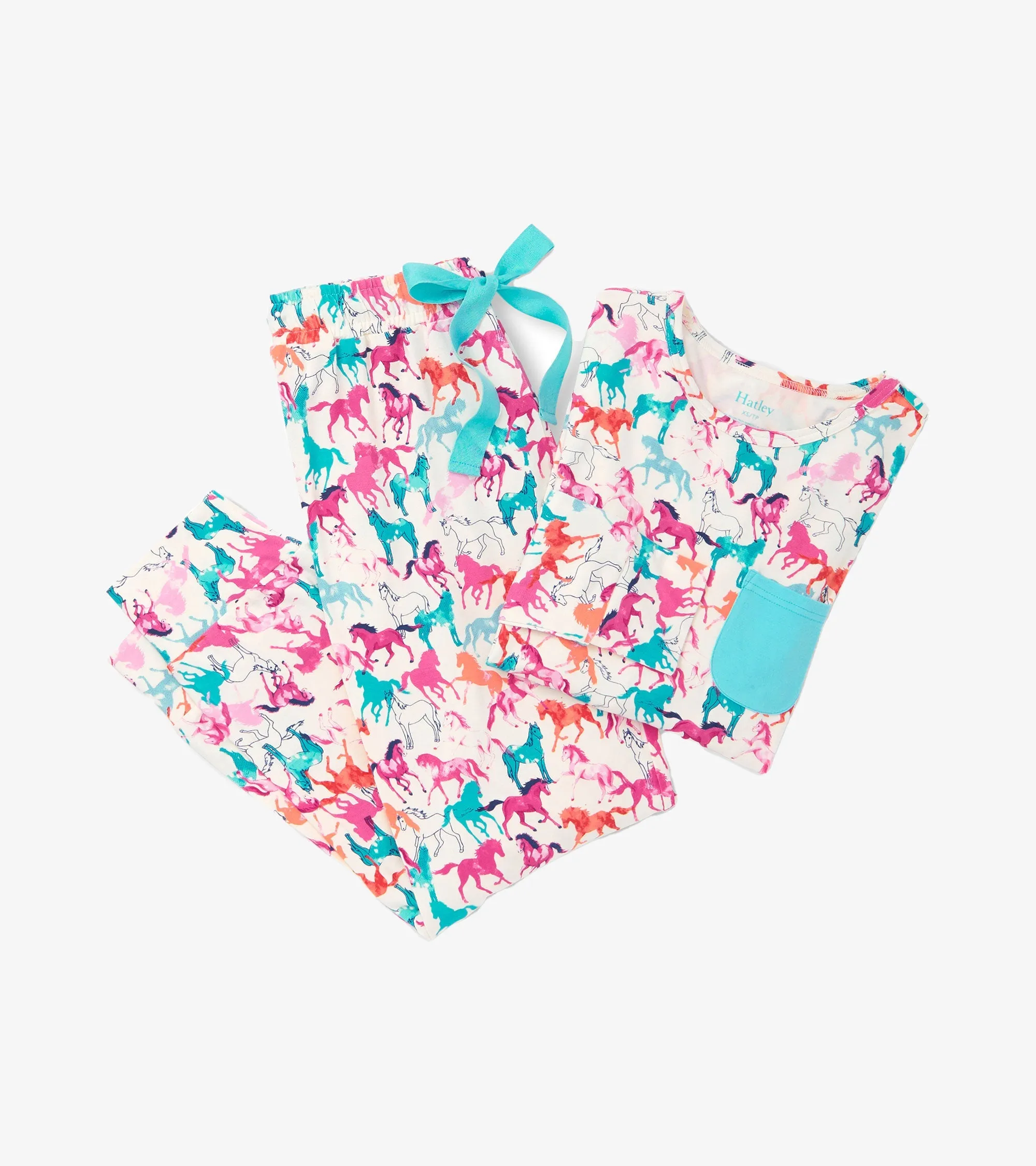 Women's Photo Horses Bamboo Pajama Set -Hatley