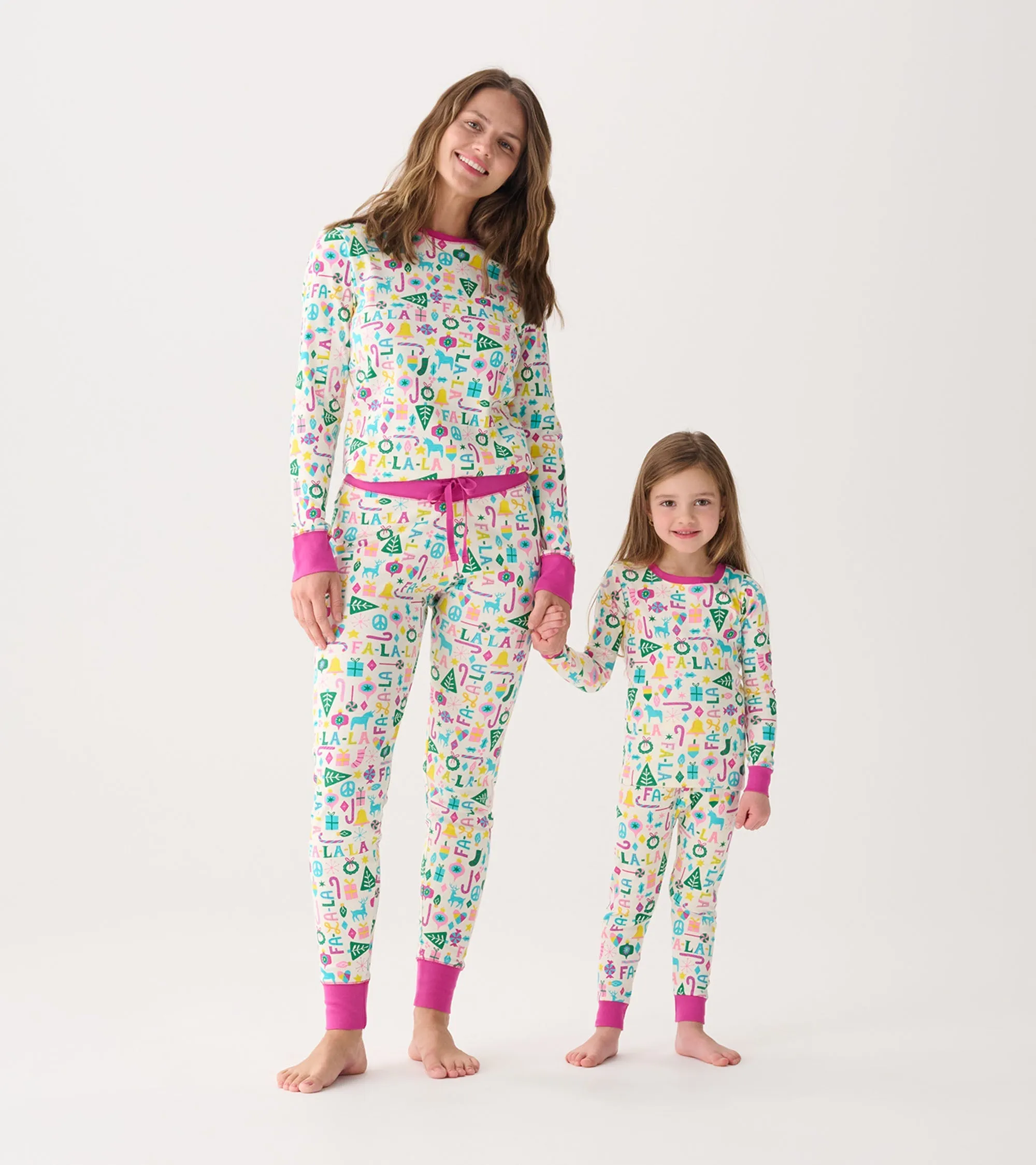 Women's Pink Falala Pajama Set -Hatley