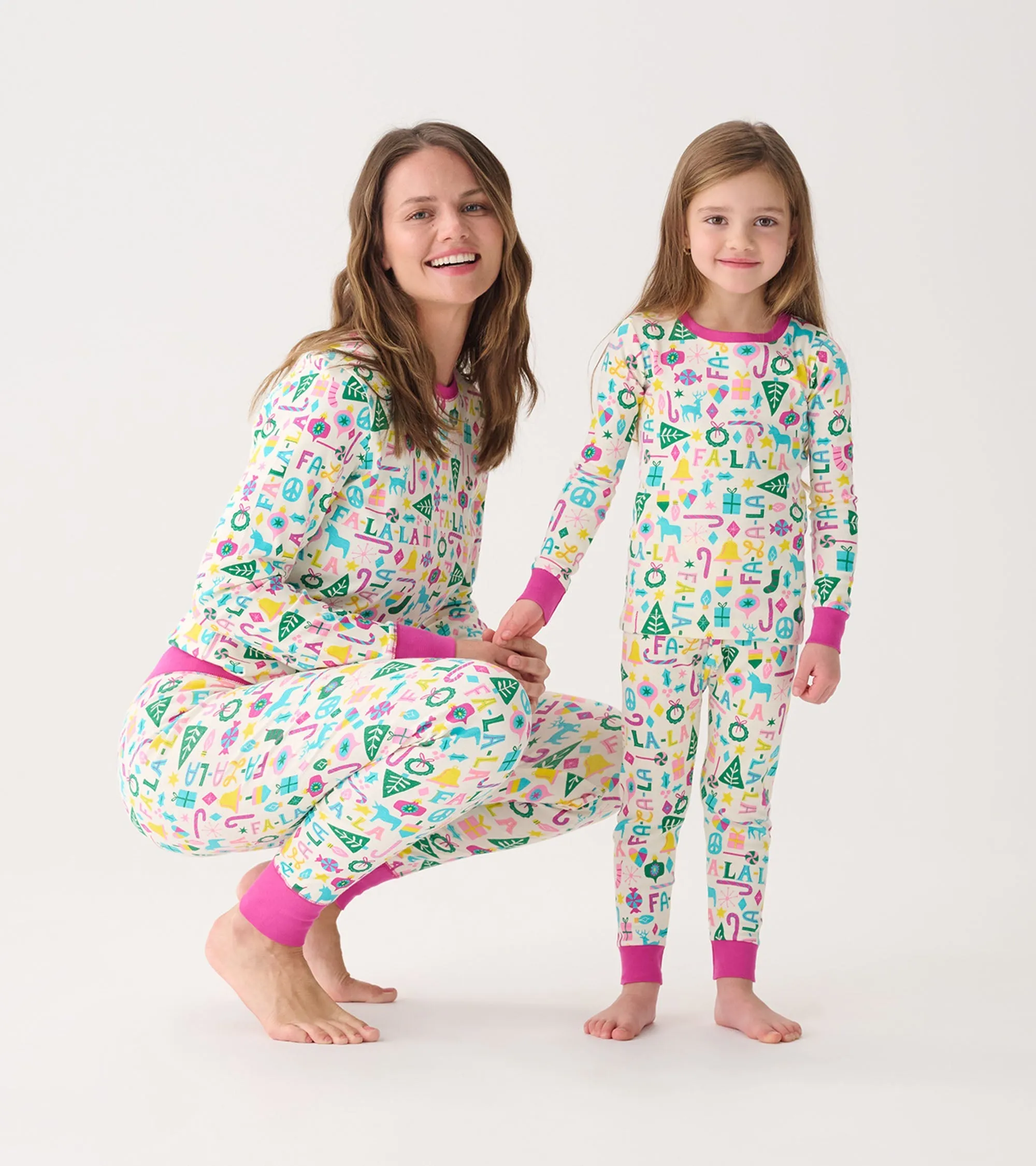 Women's Pink Falala Pajama Set -Hatley