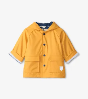 Yellow Baby Raincoat -Hatley